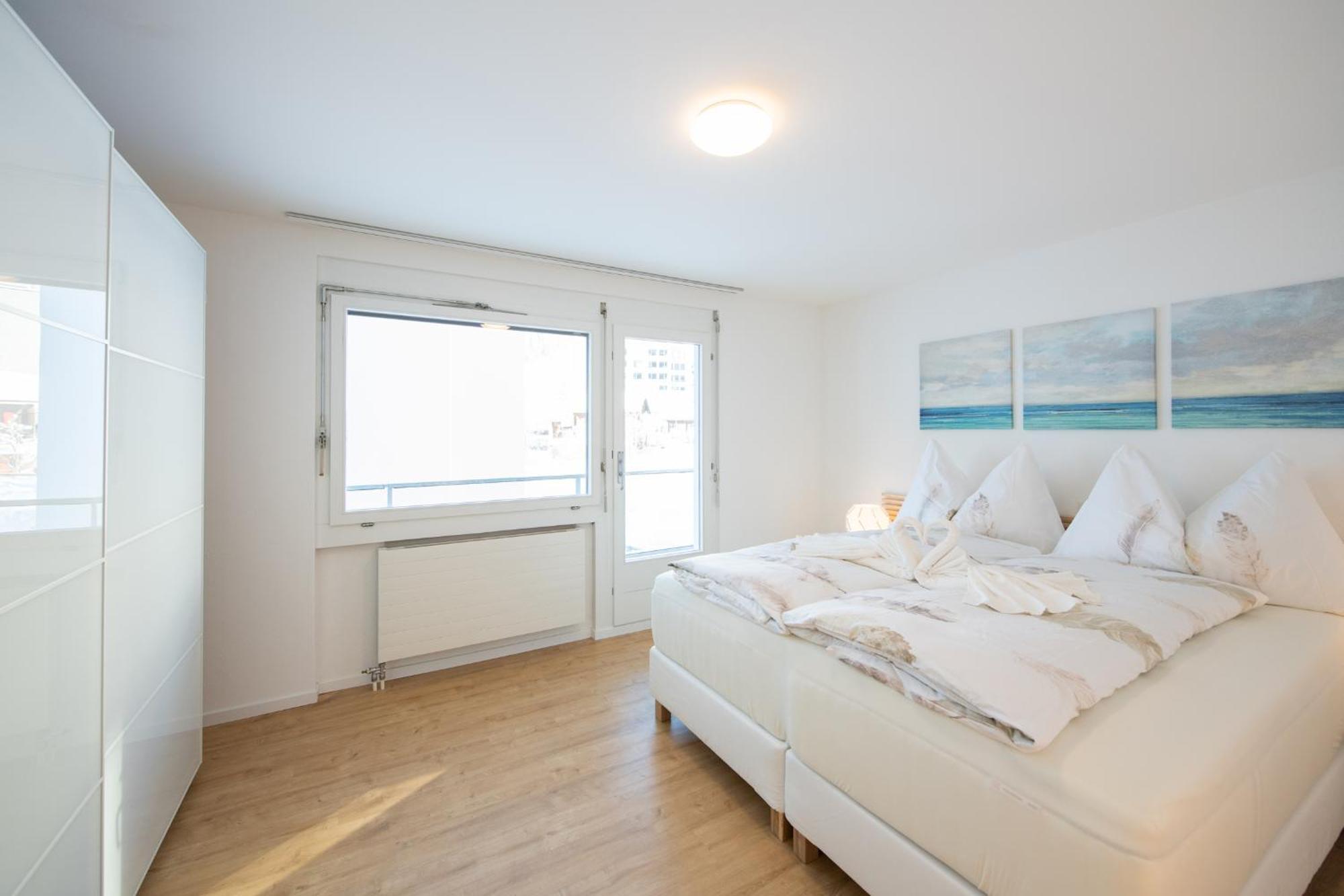 Agrimonia - Moebilierte Ferienwohnung Mit Balkon Davos Exterior photo